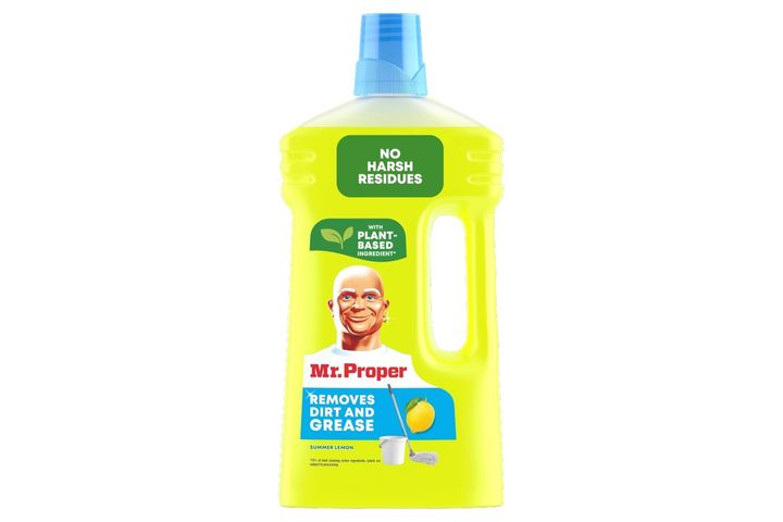 Mr Proper Multipurpose Floor Cleaner Liquid with Lemon Scent | 1L