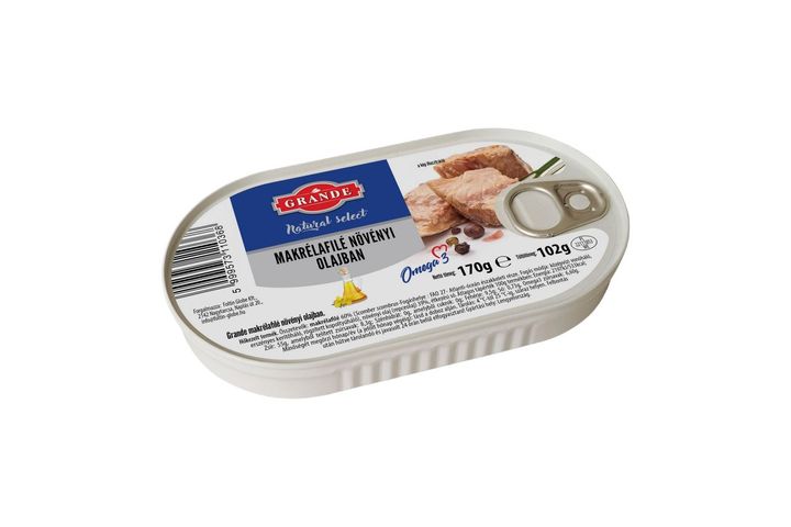 GRANDE mackerel fillets in oil 170 g