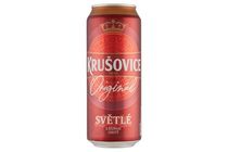 Krušovice Světlé világos sör 4,2% 0,5 l doboz