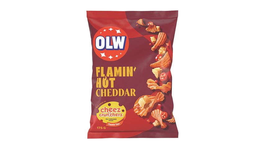 OLW Flamin Hot Cheddar 175g