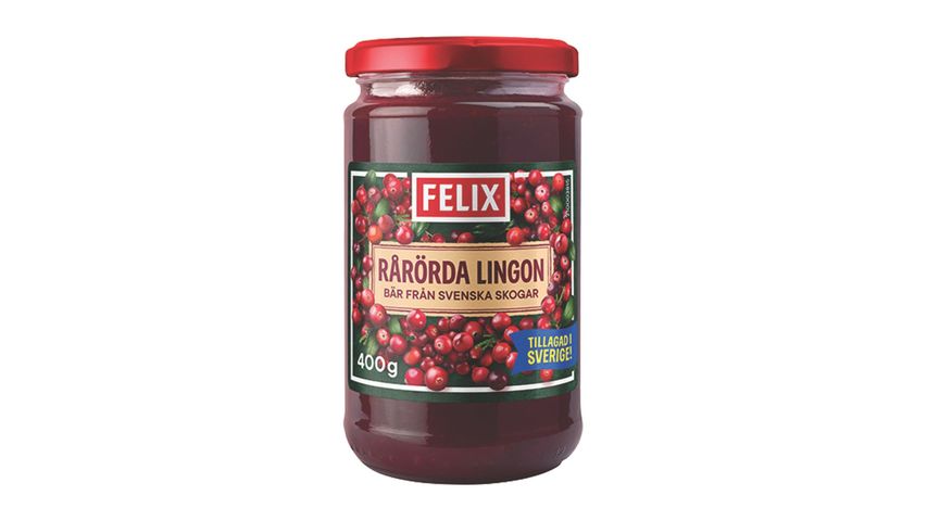 Felix Rårörda Lingon 400g