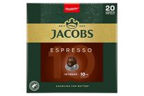 Jacobs Espresso Intenso Ground-Roasted Coffee in Capsules 20 pcs 104 g