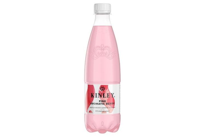 Kinley Pink Aromatic Berry Carbonated Soft Drink with Mixed Berry Fruit Flavoured 500 ml