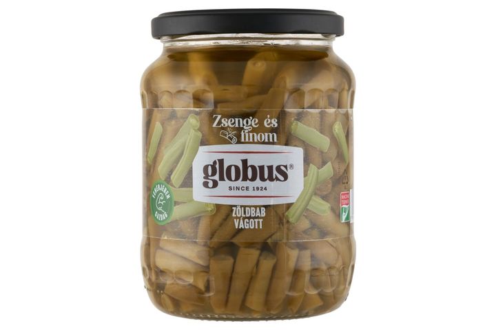 Globus zsenge és finom vágott zöldbab 660 g