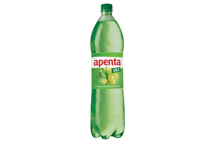 Apenta Grapes Flavoured Soft Drink with Carbonated Mineral Water 1,5 l