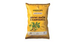 Gårdschips Brynt Smör & Kantarell 150g