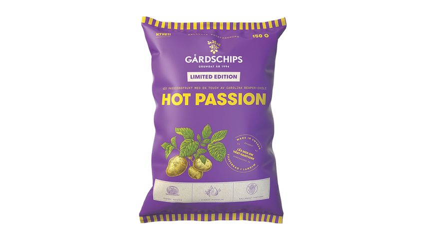 Gårdschips Hot Passion 150g