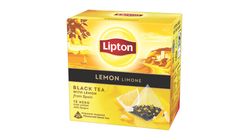 Lipton Te Pyramid Svart Citron 20piece