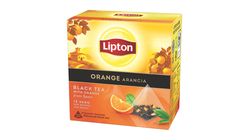 Lipton Te Pyramid Svart Apelsin 20piece