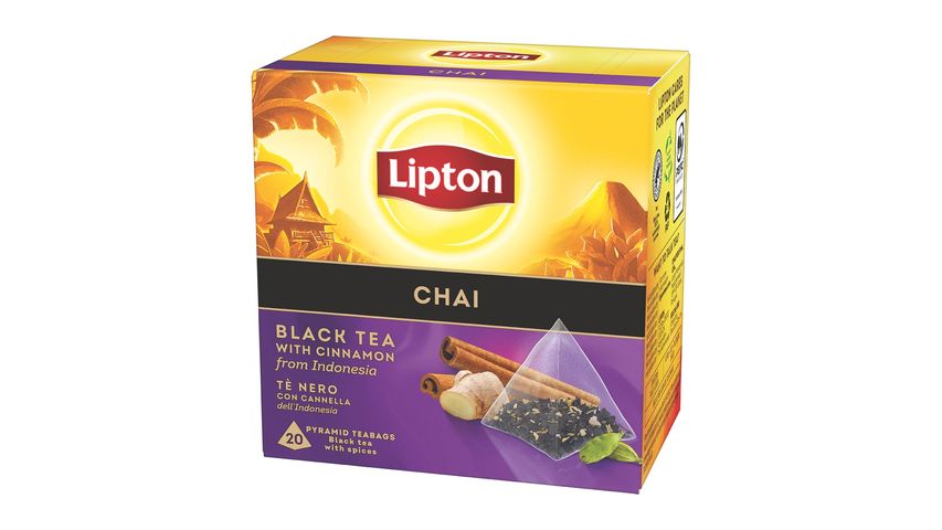 Lipton Tea Pyramid Black Chai 20piece