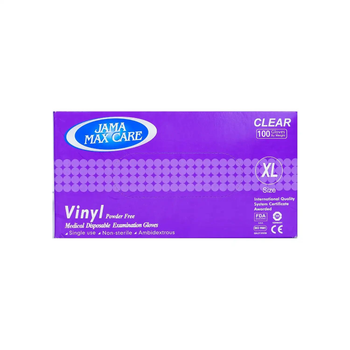 gloves Vinyl X- Large Mix 100pieces