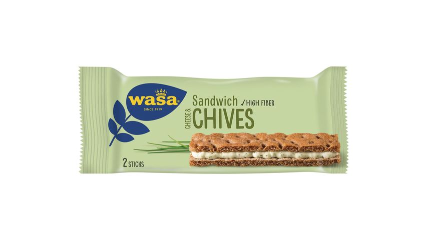 Wasa Sandwich  Cheese & Chives 37g