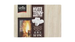 Unik Tennbriketter Hvite | 32stk