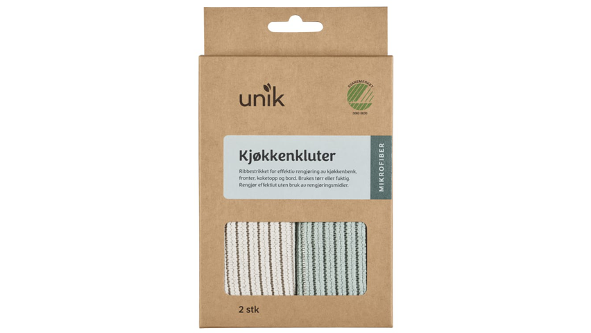 Unik Kjøkkenklut Mikrofiber | 2stk