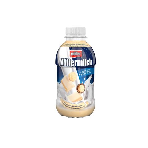 Müllermilch Mléčný nápoj bílá čokoláda | 400 ml