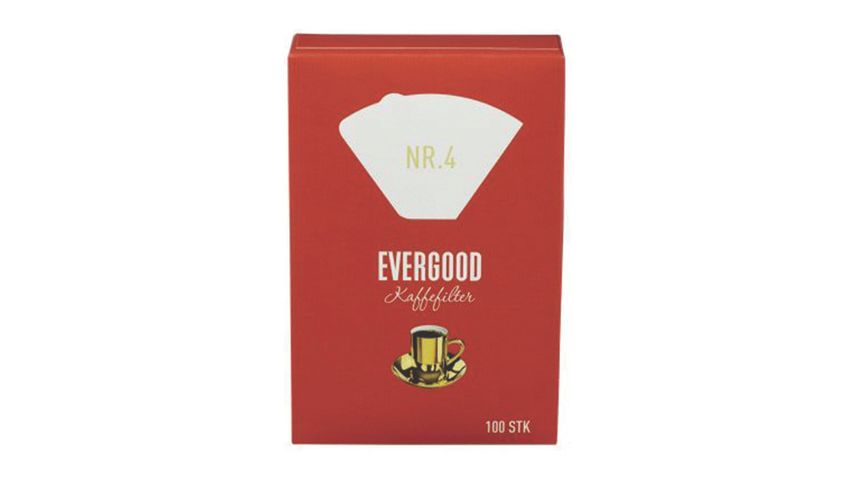 Evergood Kaffefilter | 100stk