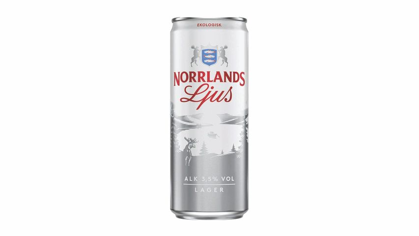 Norrlands Ljus Beer 3,5% Eco 33cl