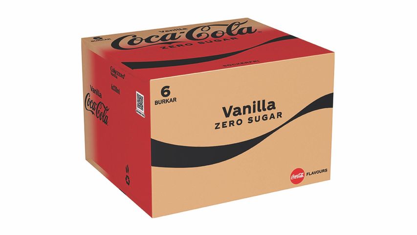 Coca-Cola Soft Drink Vanilla Zero 33cl