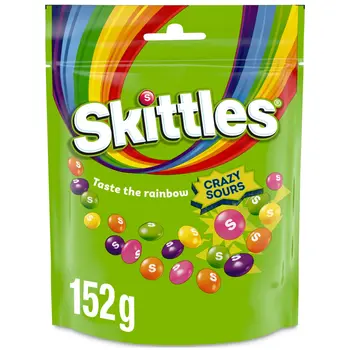 Skittles Coated Chewy Lens Sour 152g