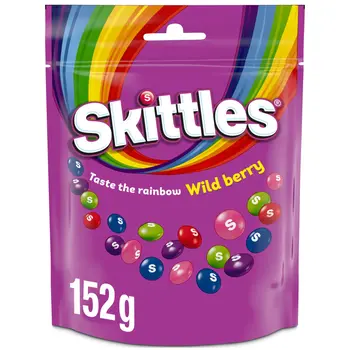 Skittles Wild Berry Candy Fruits Pouch 152g
