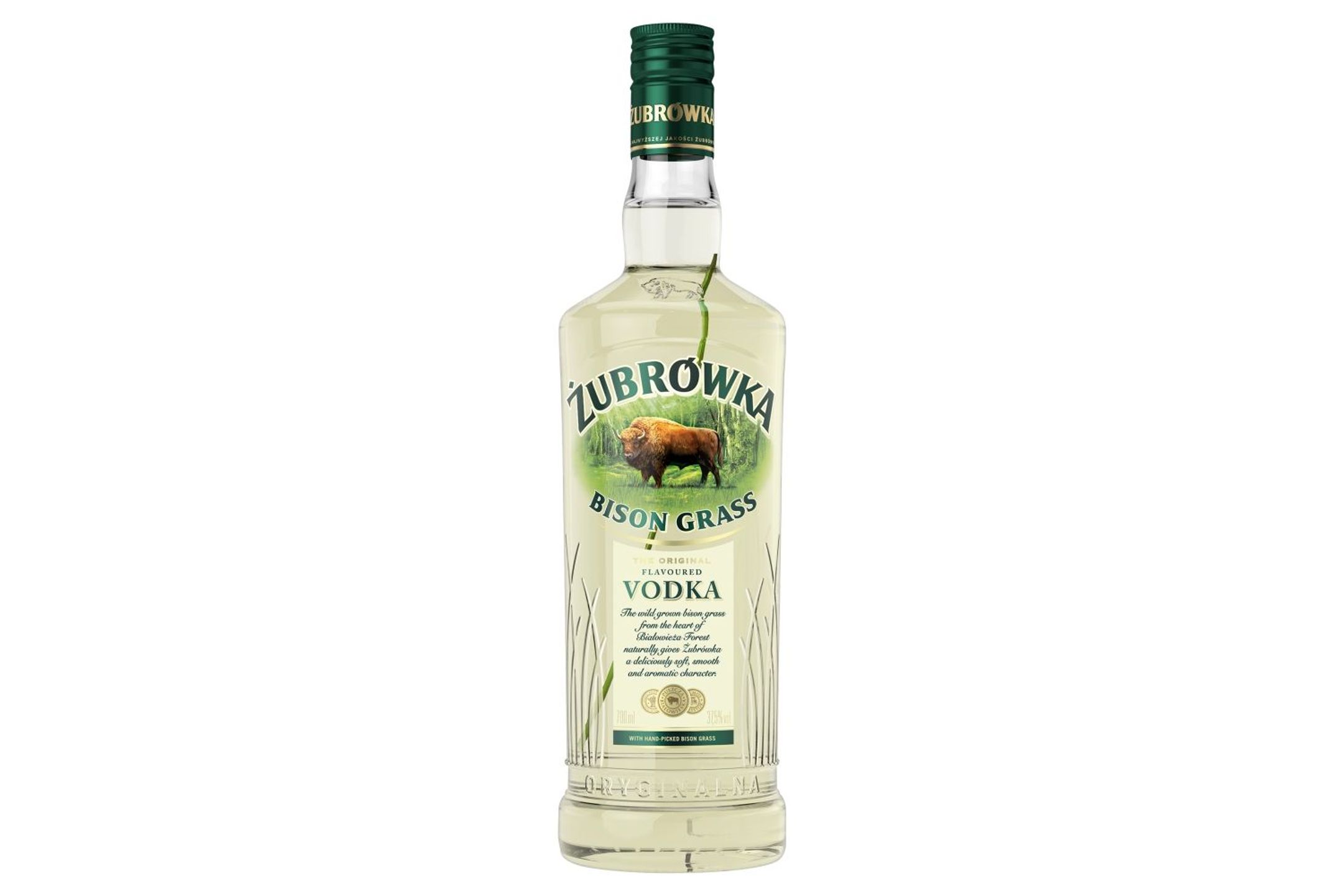 Żubrówka Bison Grass ízesített vodka 37,5 0,7 l order online foodora.hu