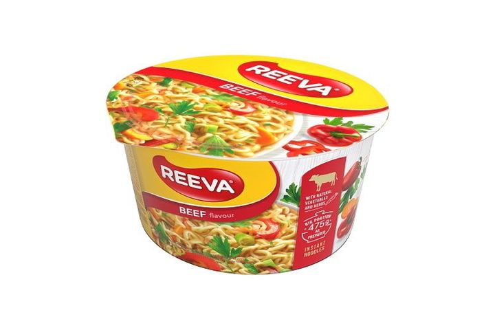 REEVA instant tésztaleves marha íz 75 g