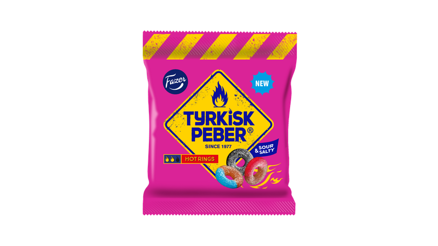 Fazer Tyrkisk Peber Hot Rings 120g