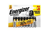 Energizer Power B8 AA pencil battery E91 8 pcs