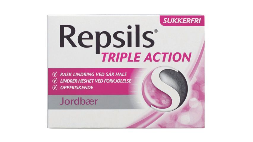 Repsils Halstabletter Jordbær | 56g