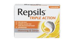 Repsils Honning & Sitron Sukkerfri | 56g