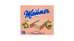 Manner Křupavé oplatky s krémovou oříškovou náplní 75g