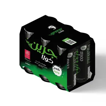 Green Cola Soft Drink Pack 6× 330ml