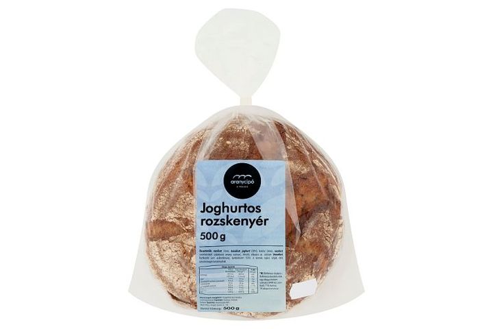 Aranycipó Yogurt Rye Bread 500 g