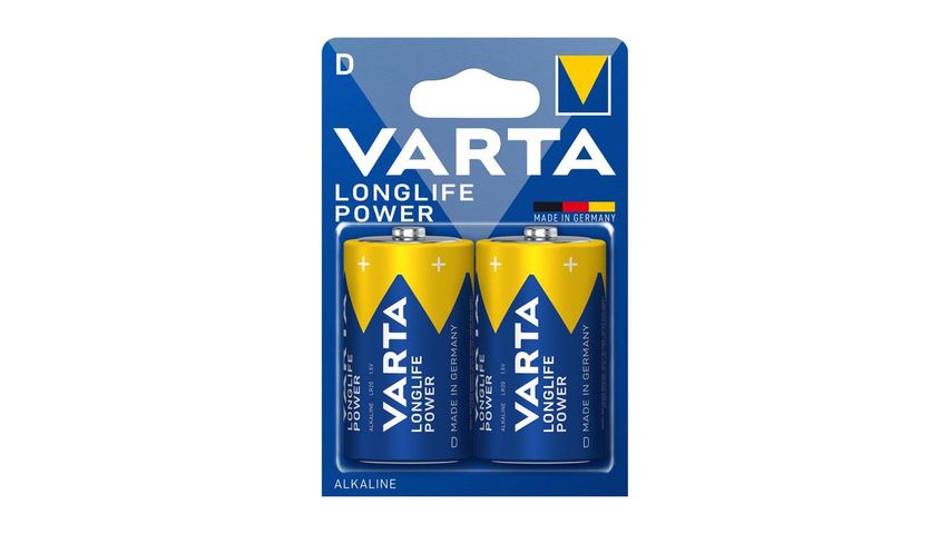 VARTA Battery Longlife D 2pcs