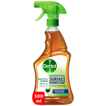 Dettol Original Anti-Bacterial Surface Disinfectant Liquid Spray 500Ml