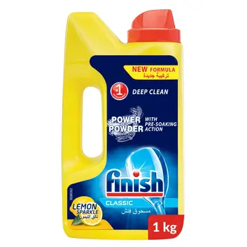 Finish Dishwasher Detergent Lemon Power Powder 1Kg