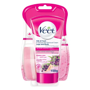 Veet Shower Hair Removal Cream for Normal Skin 150g