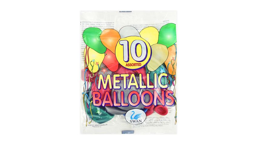 Dengodafen Balloons Metallic 10pieces