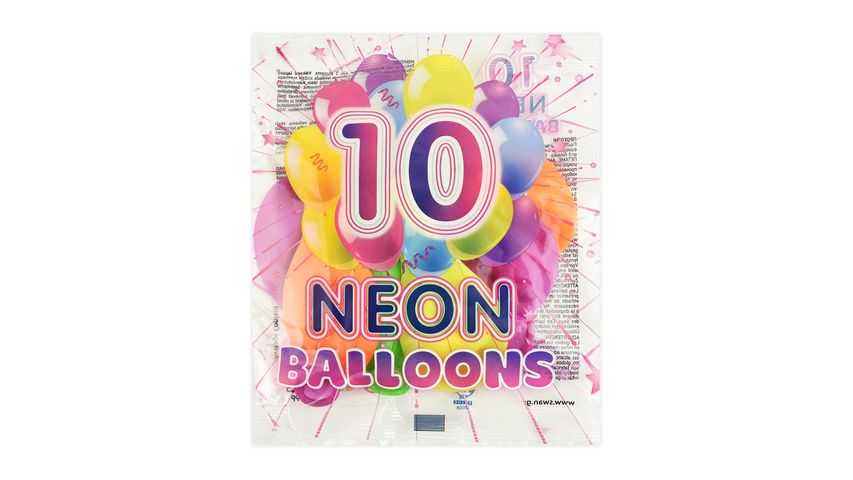 Dengodafen Balloons Neon 10-p