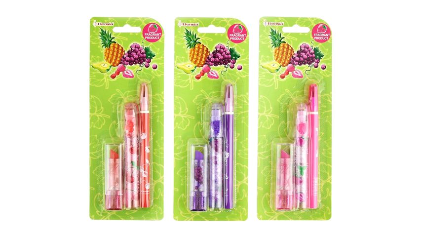 Dengodafen Eraser Rocket/Lipstick + Pencil With Scent 1piece