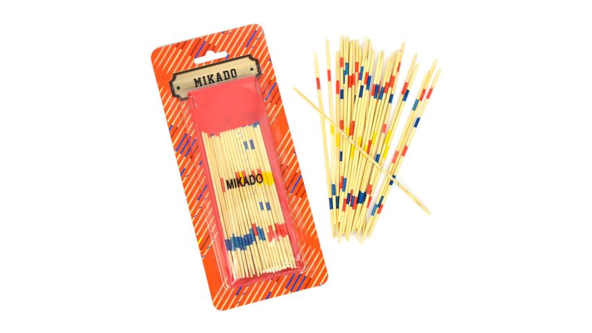 Dengodafen Game Mikado Wooden On Card 1piece