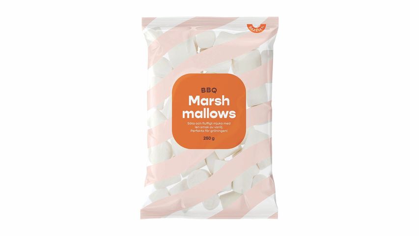 Dazzley Marshmallows Bbq 250g