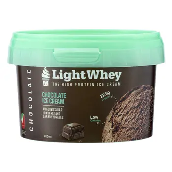 Light Whey Chocolate Ice Cream Cup 200Ml