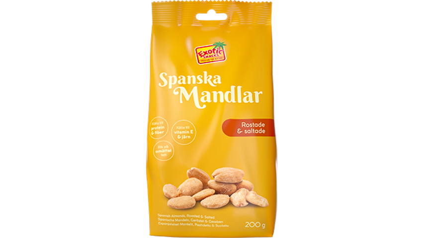 Exotic Snacks Spanish Almonds 200g