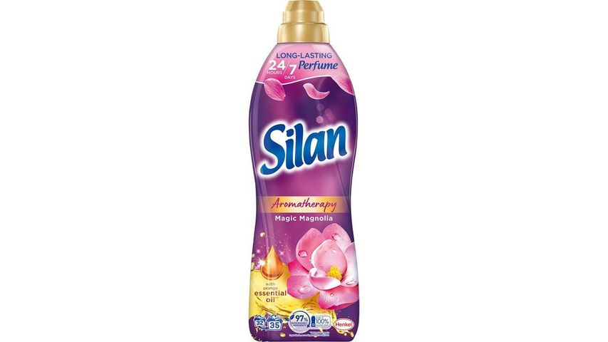 Silan Aromatherapy Magic Magnolia Fabric Softener Concentrate 35 Washes | 770 ml