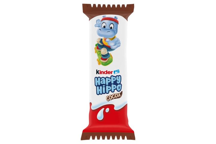 Kinder Happy Hippo Cacao Crispy Wafer Filled with Cacao and Milky Cream 20,7 g