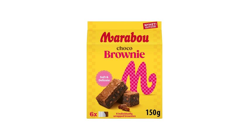 Marabou Choco Brownie 150g