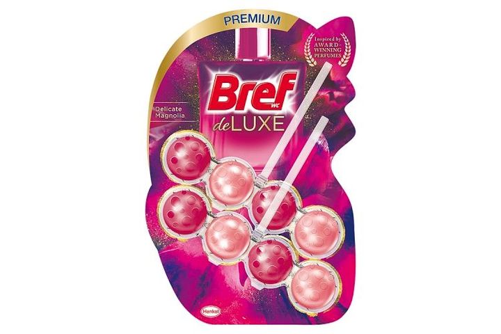 Bref Deluxe Delicate Magnolia WC frissítő 2 x 50 g