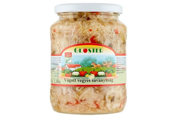 Gloster vágott vegyes savanyúság 680 g