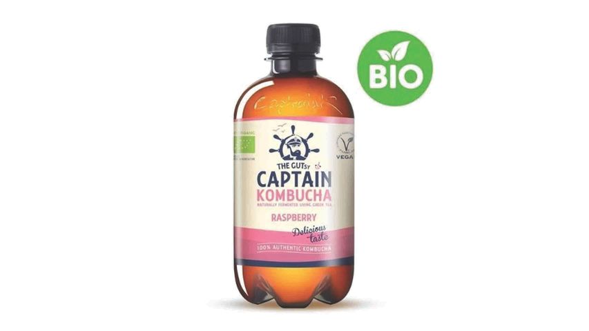 BIO Captain Kombucha raspberry | 400 ml